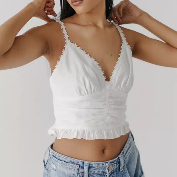 Urban Outfitters Tops - Kiss the Sky Urban Outfitters Lulu Cami Crop Top Size Medium